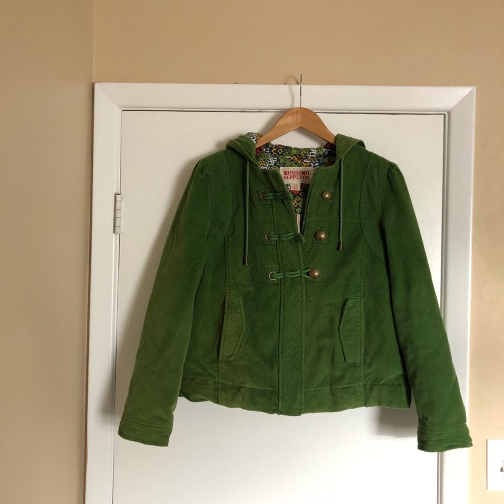 Green Textured Mossimo Supply Co. Jacket